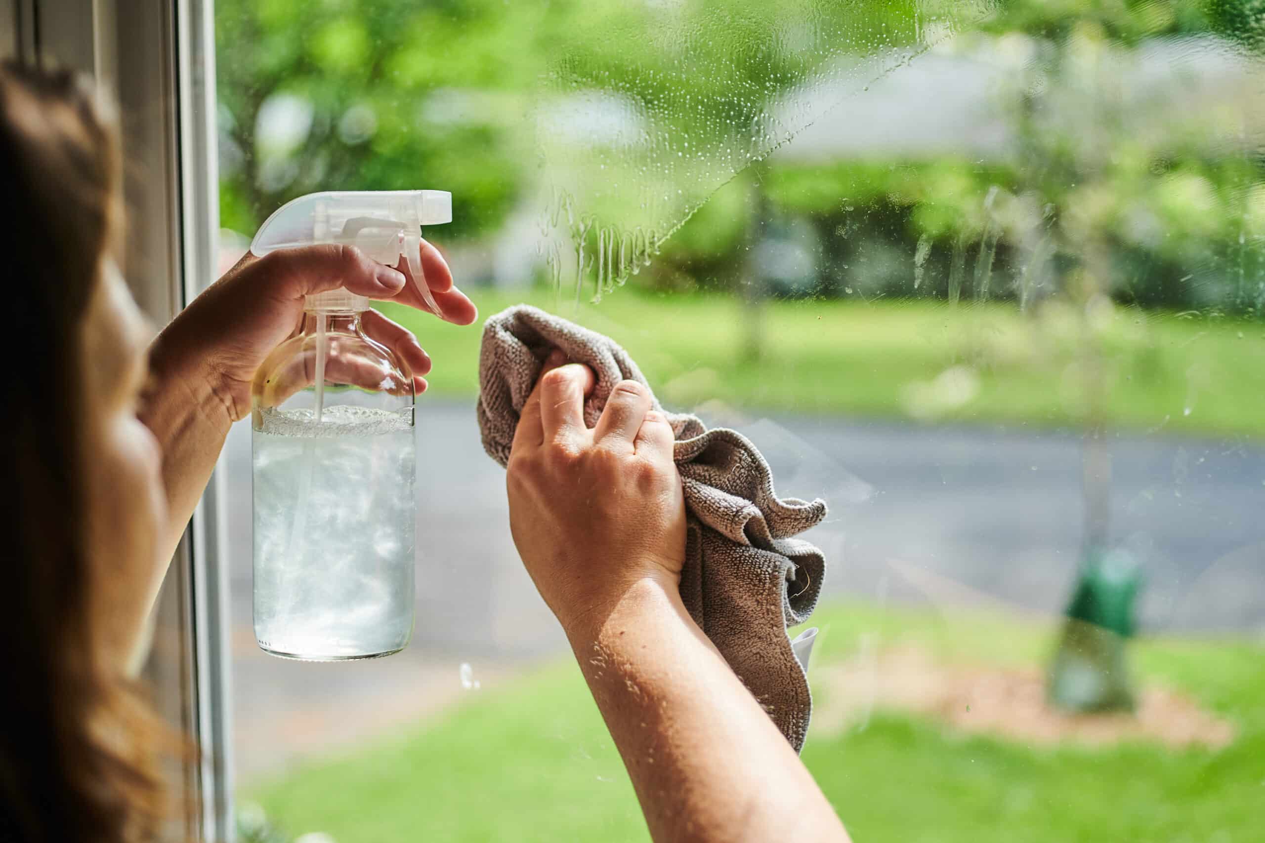 cleaning with vinegar