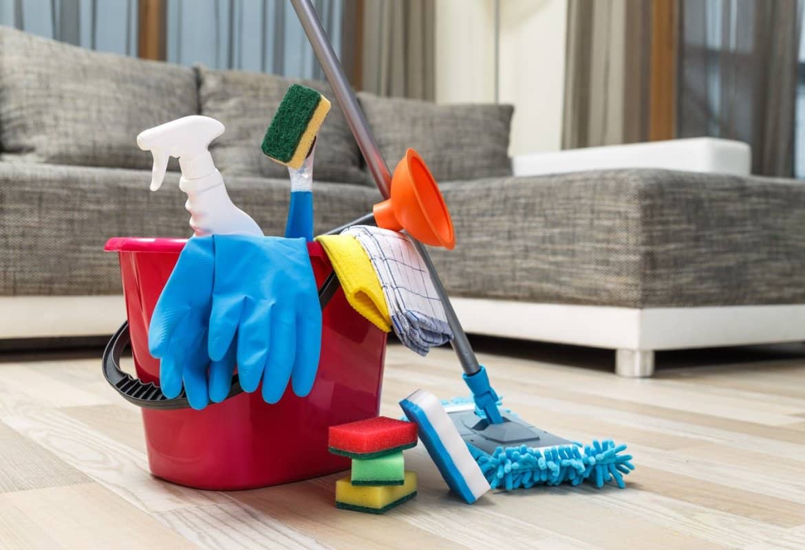 cleaning at the end of the contract