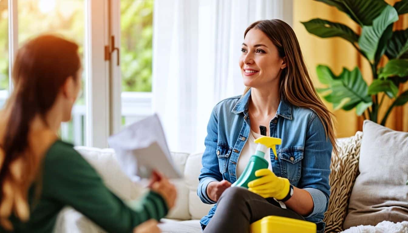 hiring a house cleaner