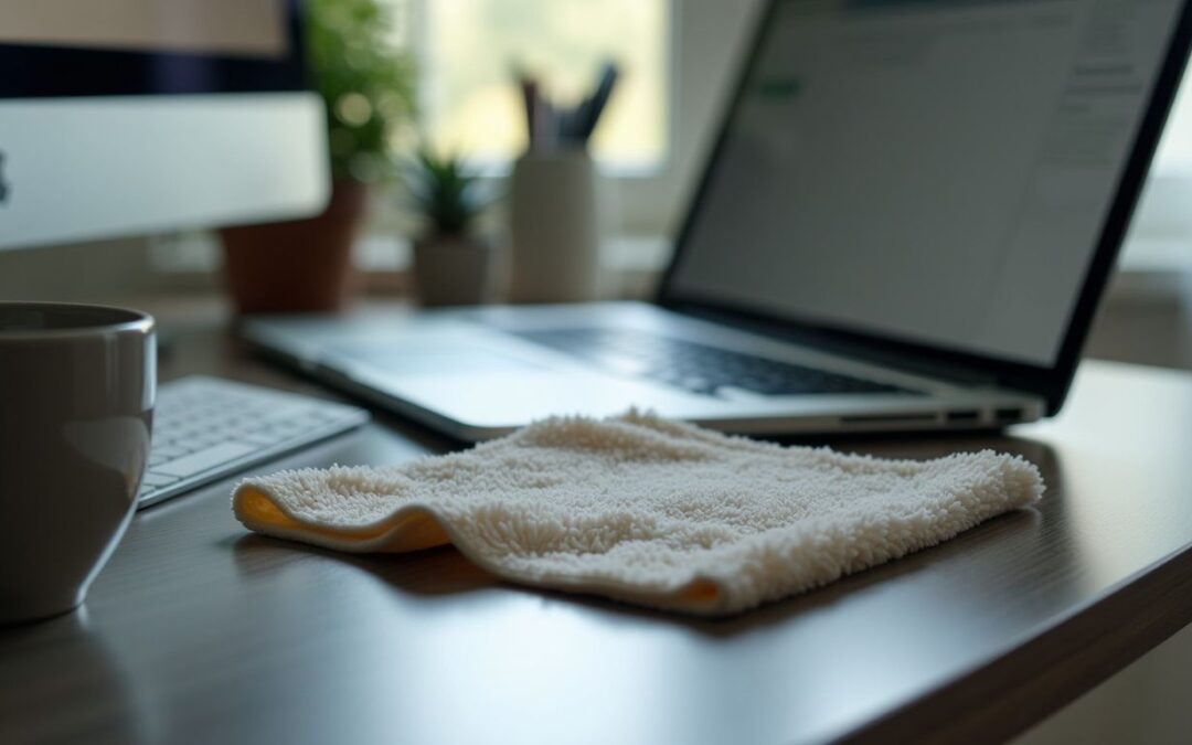 How to Keep Your Home Office Electronics Spotless