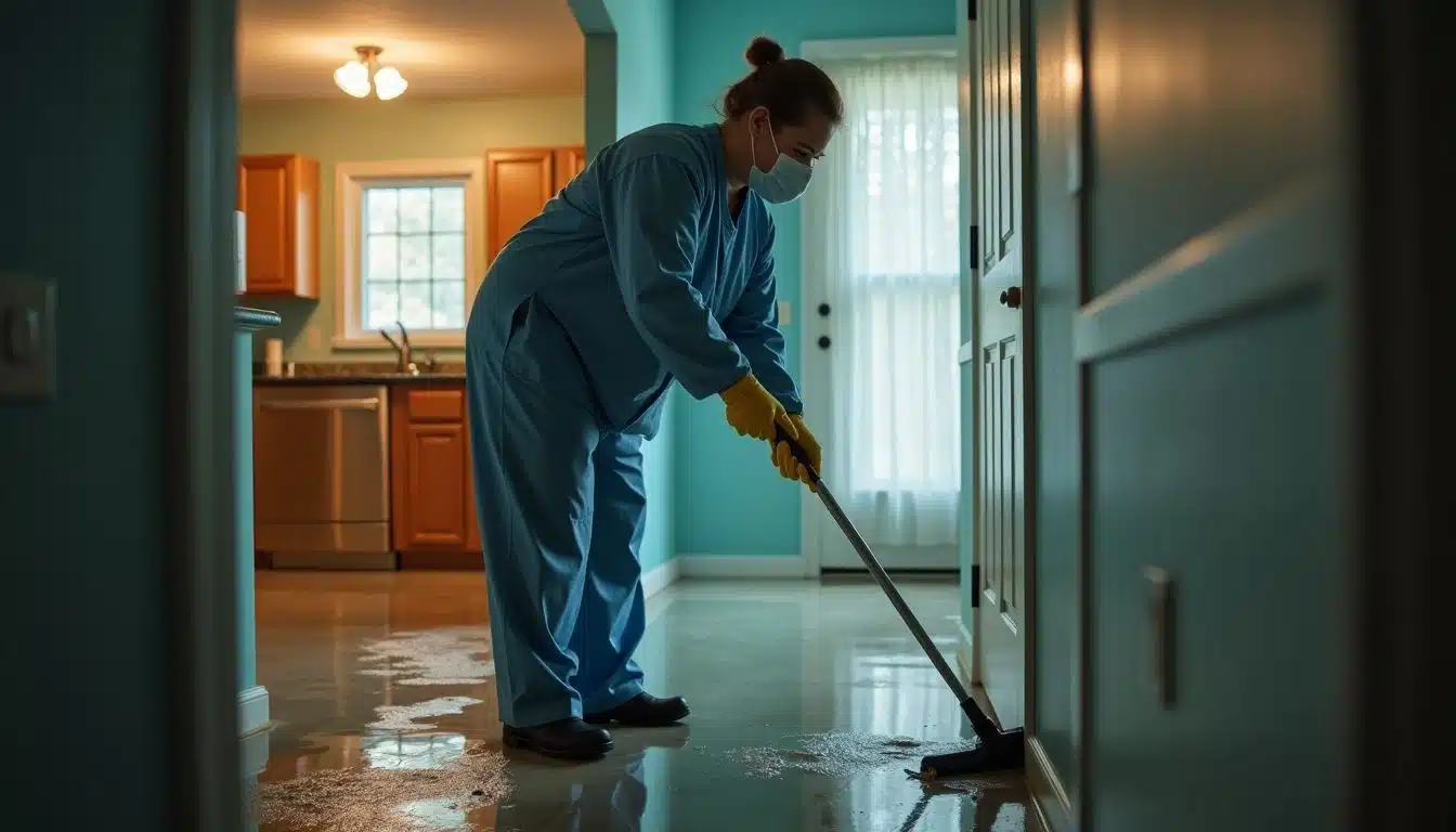 clean after a hurricane