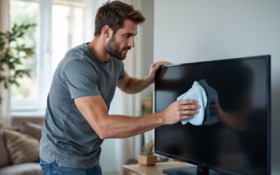 How To Clean TV Screen