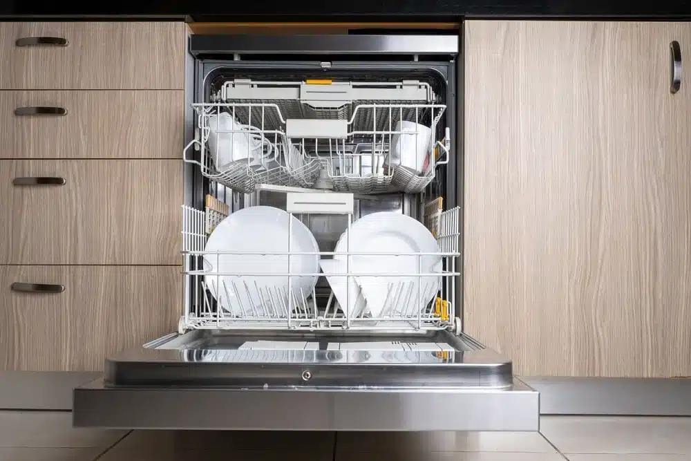 deep clean a dishwasher