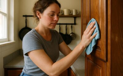 How To Clean Kitchen Cabinets