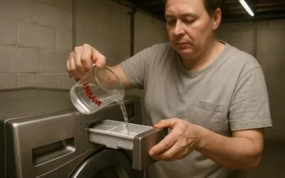 How Do You Clean A Washing Machine Properly To Remove Odor And Buildup?