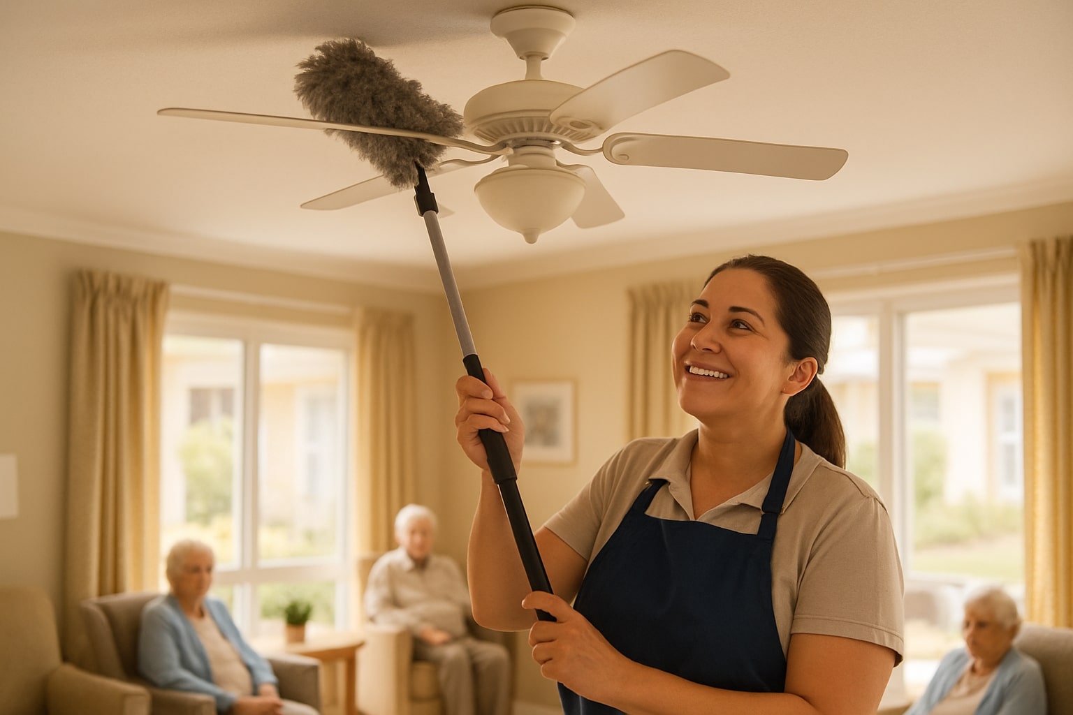 blood out of clothes 2 senior_home_ceiling_fan_cleaner_plain_apron