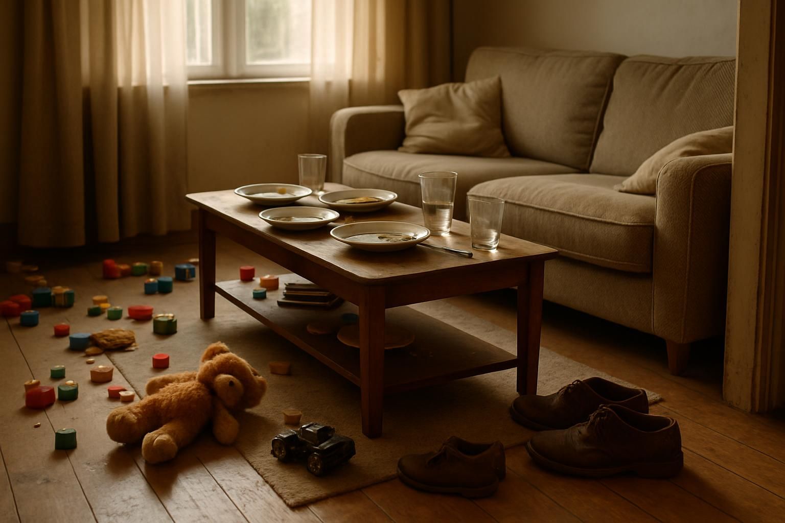 FAQ icons related to home cleaning on a tablet screen