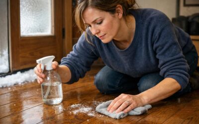How To Remove Salt Stains From Floors And Entryway Rugs During Winter?