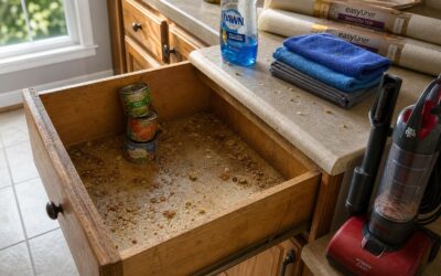 How To Clean Inside Kitchen Drawers And Pantry Shelves Properly?