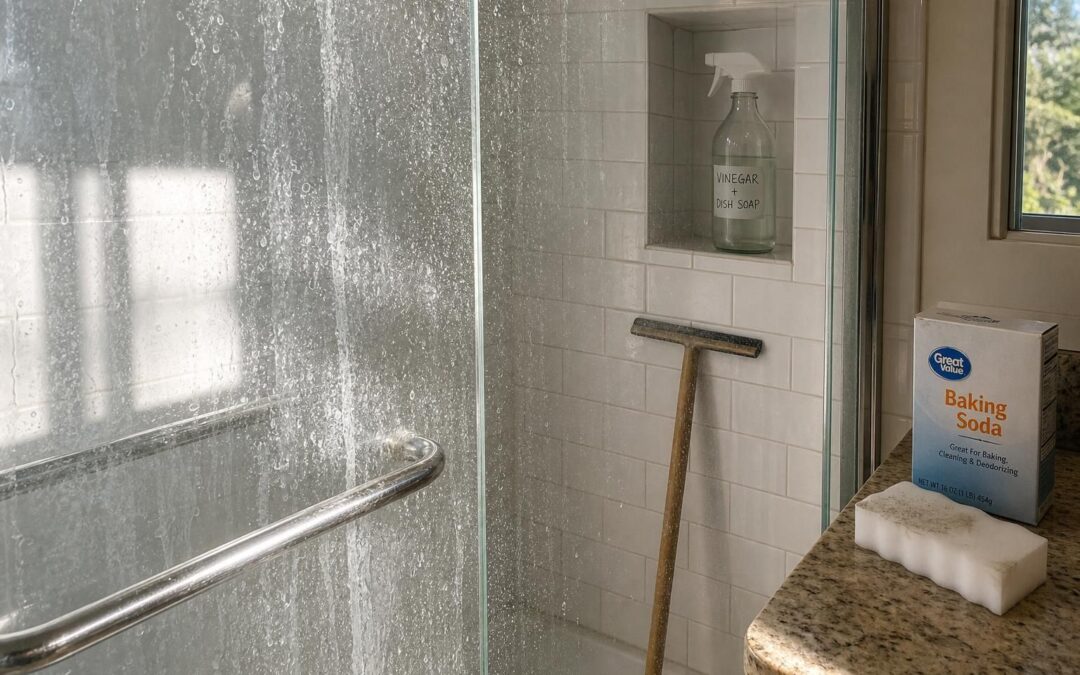 What’s The Easiest Way To Remove Soap Scum From Showers And Glass Doors?